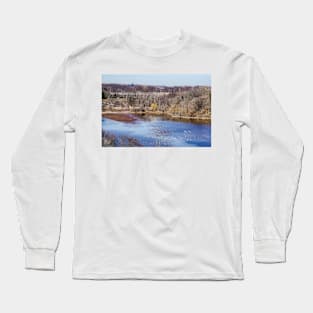 Spring time on Burlington Bay Long Sleeve T-Shirt